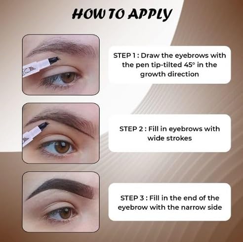 Huda Beauty Fine Sketch Liquid Eyebrow – Black