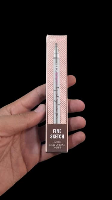Huda Beauty Fine Sketch Liquid Eyebrow – Black