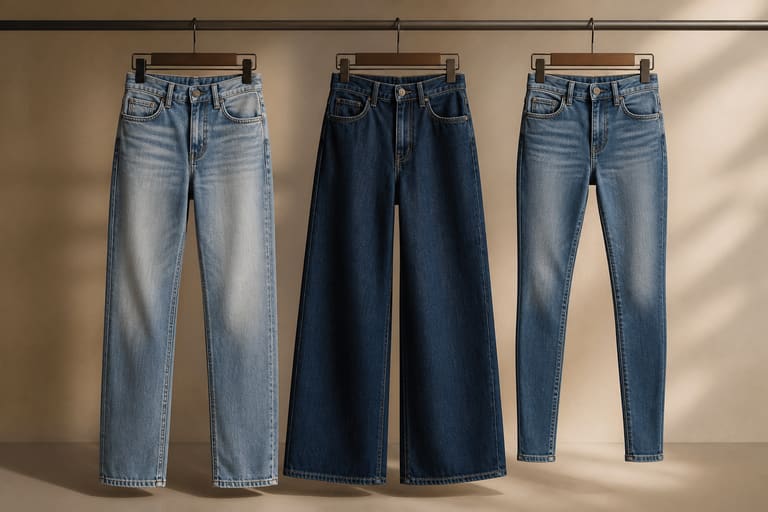 Denim Guide: Straight, Wide-Leg, Skinny — Which Fit Is Trending Now