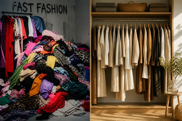 Fast Fashion vs. Slow Fashion: What's Actually Better for Your Wallet