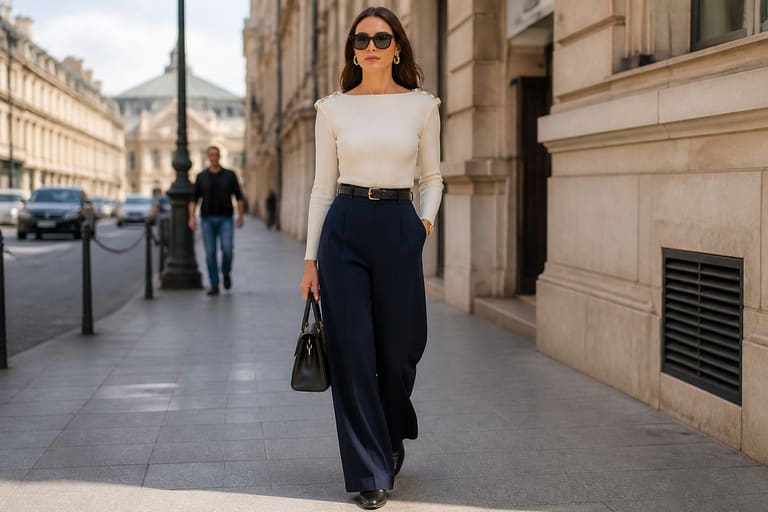 How to Dress for a Pear-Shaped Body