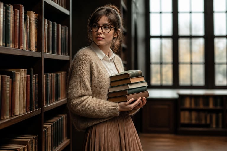 The Rise of 'Librarian Chic': How to Master the Trend
