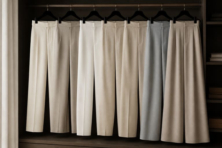 The Ultimate Guide to Capsule Wardrobe Trousers